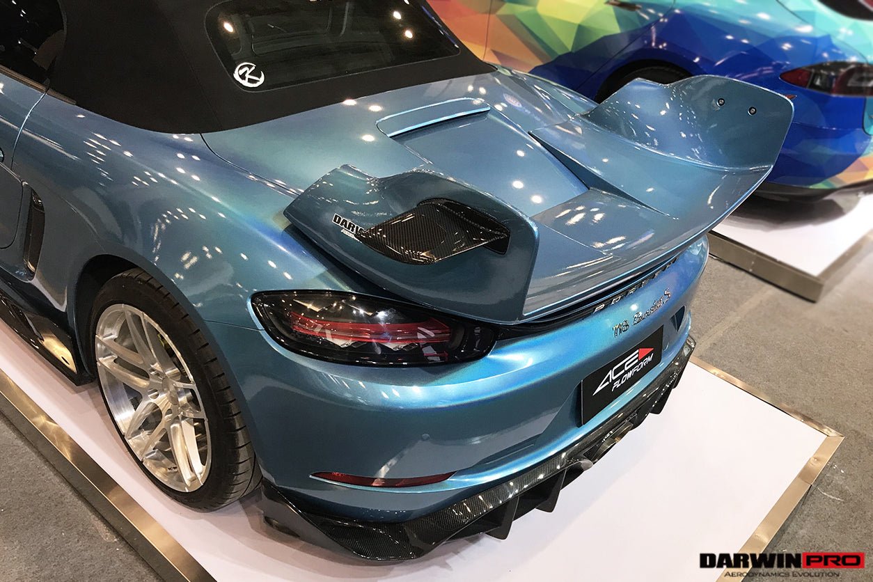 2016 - 2024 Porsche 718 Boxster STM Style Trunk Spoiler